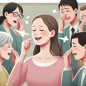 잇몸 염증 치료 후 간지러움