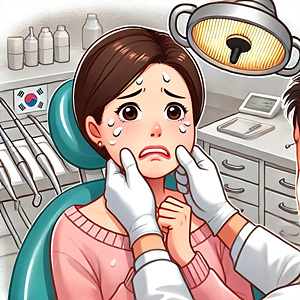 어금니 흔들리고 시림