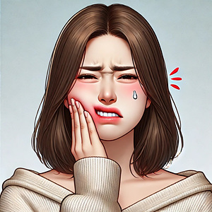 생리전 잇몸내려