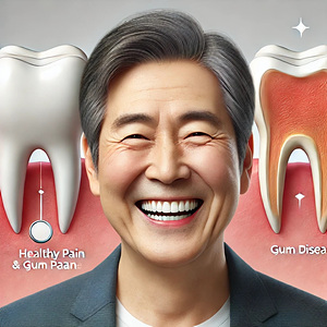 치아 안쪽 치석 메우기
