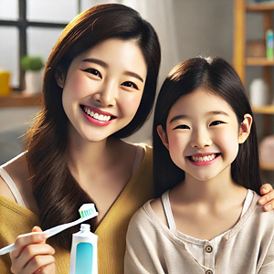 금떼운곳 양치할때 시림