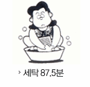 세탁87분 소모 칼로리